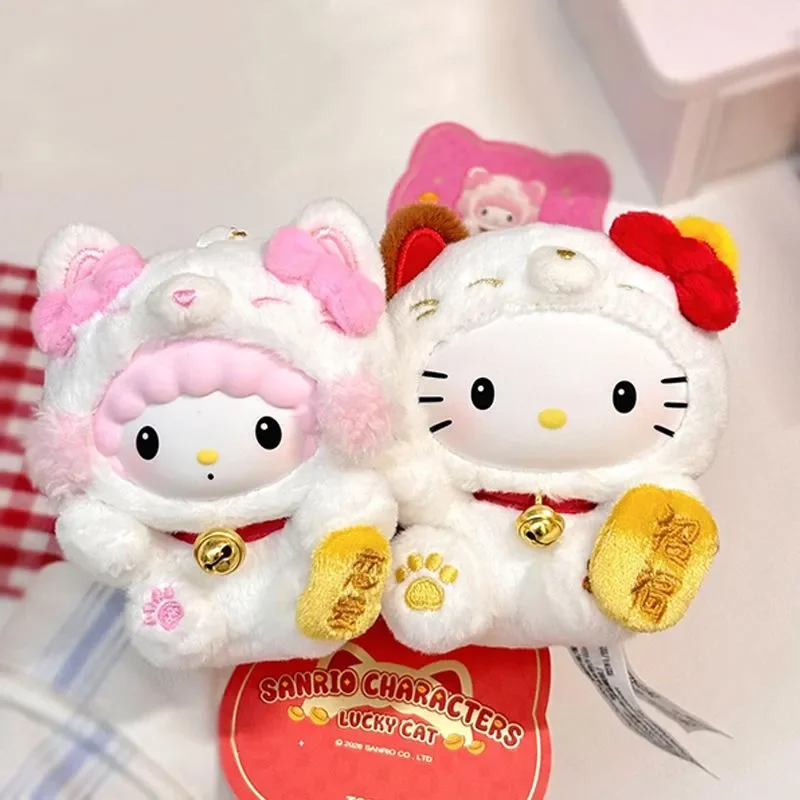 Sanrio Lucky Cat Blind Box Keychain Kuromi My Melody Cinnamoroll Pompompurin Stuffed New Year Gift For Anime Lovers
Sanrio Lucky Cat Blind Box Keychain Kuromi My Melody Cinnamoroll Pompompurin Stuffed New Year Gift For Anime Lovers