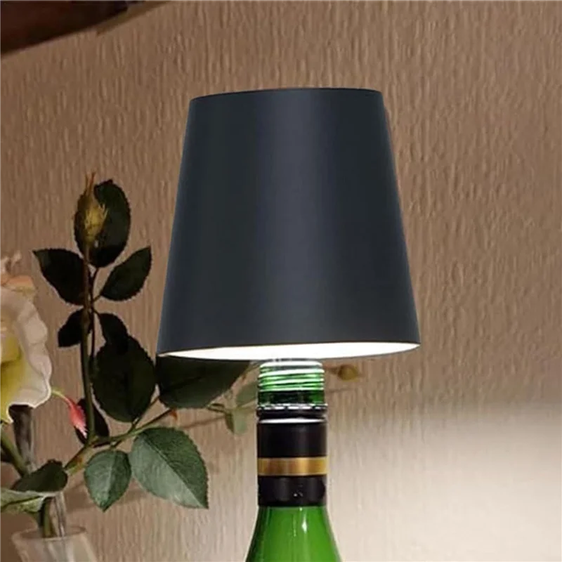 ABAE-3X LED Bottle Light Touch Wireless Table Lamp 3 Colors Bottle Lamp For Indoor/Outdoor Restaurants And Bars Black
ABAE-3X LED Bottle Light Touch Wireless Table Lamp 3 Colors Bottle Lamp For Indoor/Outdoor Restaurants And Bars Black