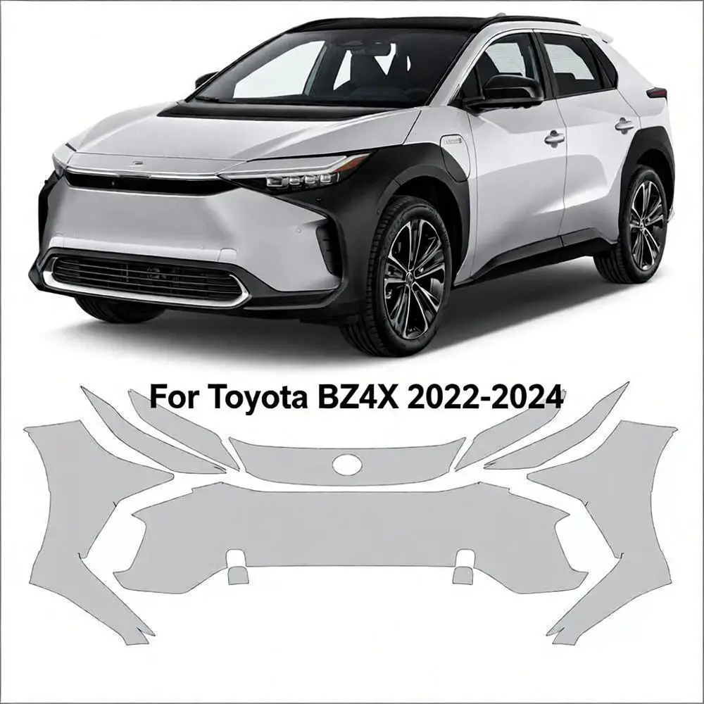 Защитная пленка из ТПУ для бампера Toyota BZ4X 2022-2024, самовосстанавливающаяся, прозрачная, предварительно вырезанная, для кузова автомобиля, устойчивая к царапинам
Защитная пленка из ТПУ для бампера Toyota BZ4X 2022-2024, самовосстанавливающаяся, прозрачная, предварительно вырезанная, для кузова автомобиля, устойчивая к царапинам