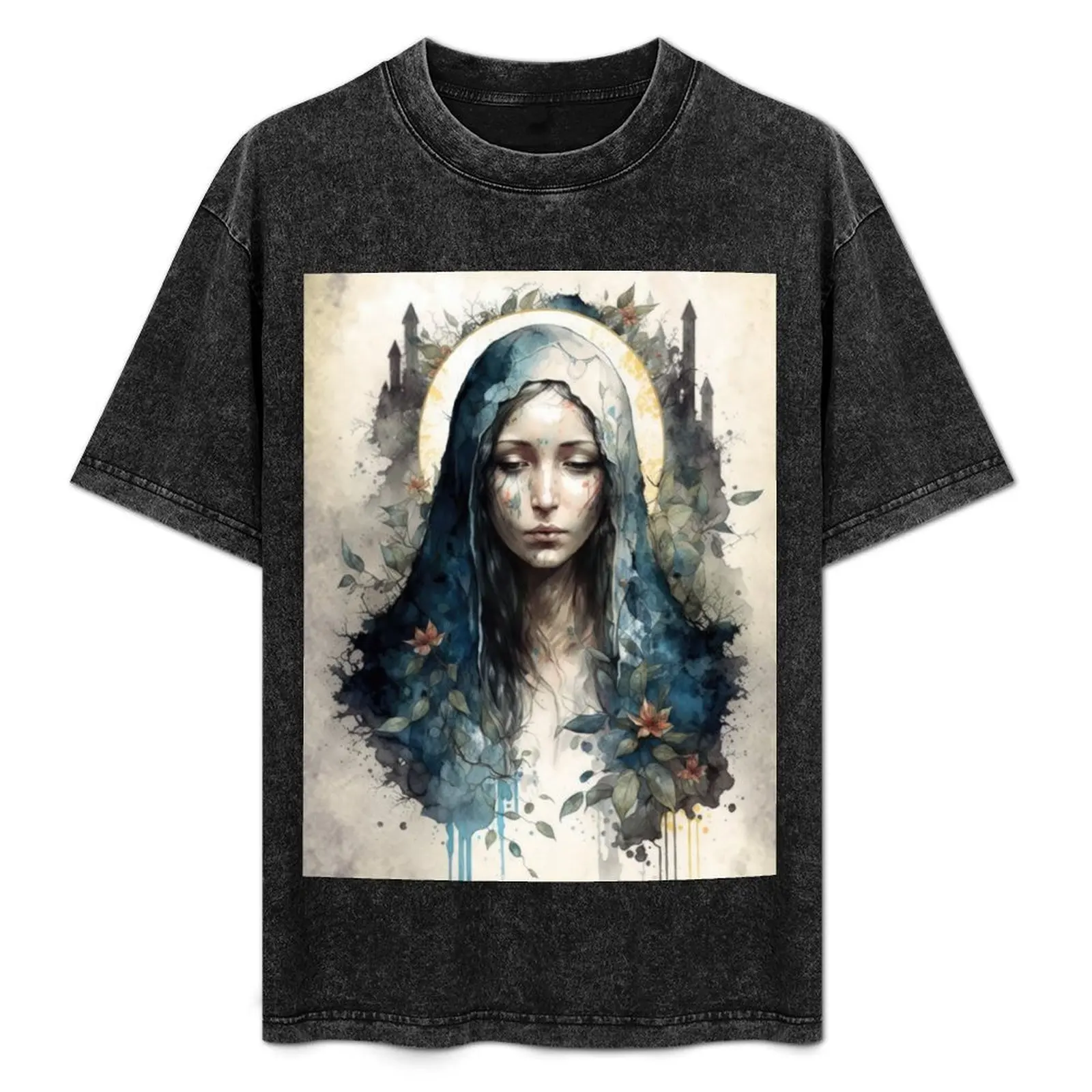 Virgin Mary, Catholic Christian Mother Goddess T-Shirt Moisture Wicking Athletic T-Shirt
Virgin Mary, Catholic Christian Mother Goddess T-Shirt Moisture Wicking Athletic T-Shirt
