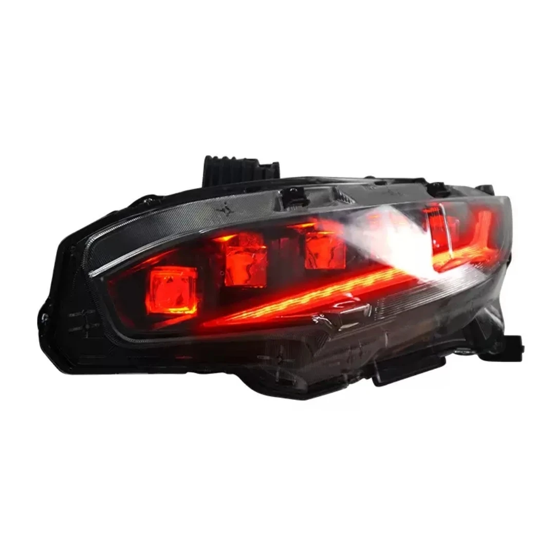 Передняя светодиодная фара в сборе для Honda civic 10 2016-17 2019-20, обновленные дневные ходовые аксессуары для автомобилей
Передняя светодиодная фара в сборе для Honda civic 10 2016-17 2019-20, обновленные дневные ходовые аксессуары для автомобилей