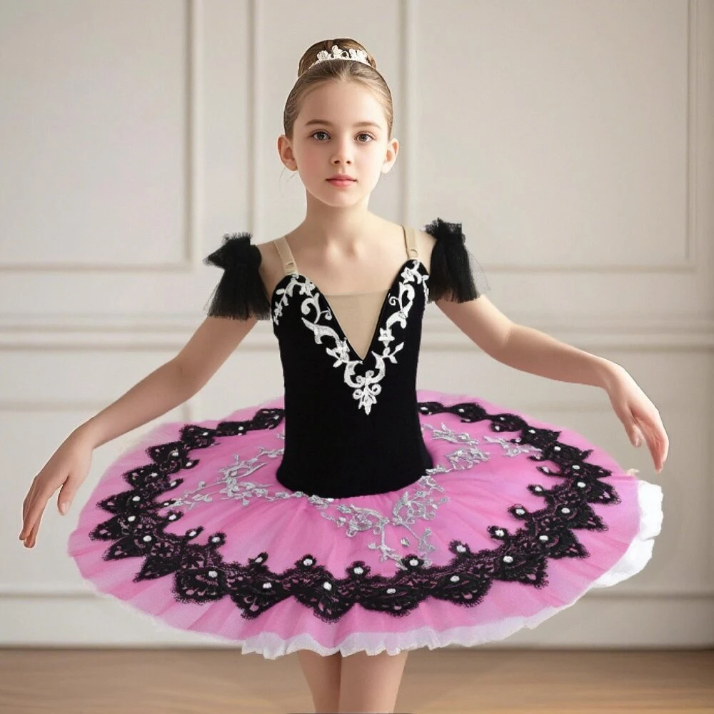 Pink black Professional Tutu La Esmeralda Performance Ballet Tutu Platter Pancake Tutu Dress Girls Kids Ballerina Party Costume
Pink black Professional Tutu La Esmeralda Performance Ballet Tutu Platter Pancake Tutu Dress Girls Kids Ballerina Party Costume