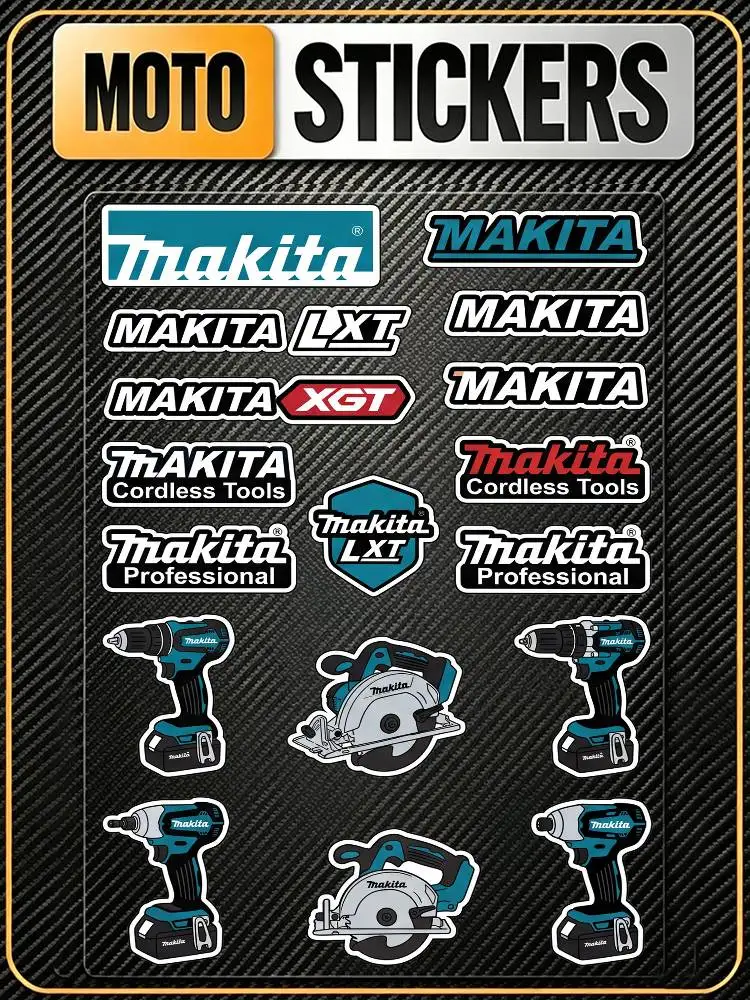 For MAKITA Waterproof Reflective Scratch Cover Sticker Universal Decor Decal For Car Motorcycle Helmet Refrigerator
For MAKITA Waterproof Reflective Scratch Cover Sticker Universal Decor Decal For Car Motorcycle Helmet Refrigerator