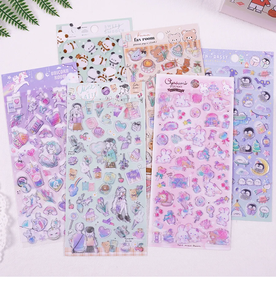 1 Pc Japanese Animal Candy Crystal Stickers Students Reward DIY Handmade Educational Decor Decals
1 Pc Japanese Animal Candy Crystal Stickers Students Reward DIY Handmade Educational Decor Decals