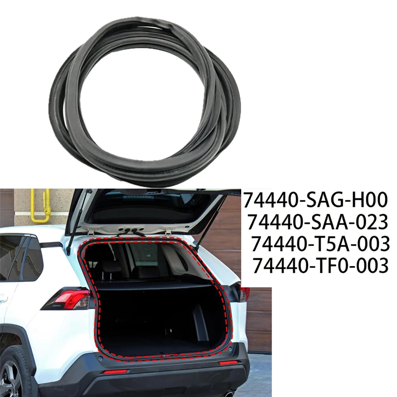 Car Trunk lid Rubber Strip for Honda Fit Jazz Weather Stripping Dustproof Rubber Sealing Strip 74440SAGH00 74440T5A003 74440TF00
Car Trunk lid Rubber Strip for Honda Fit Jazz Weather Stripping Dustproof Rubber Sealing Strip 74440SAGH00 74440T5A003 74440TF00