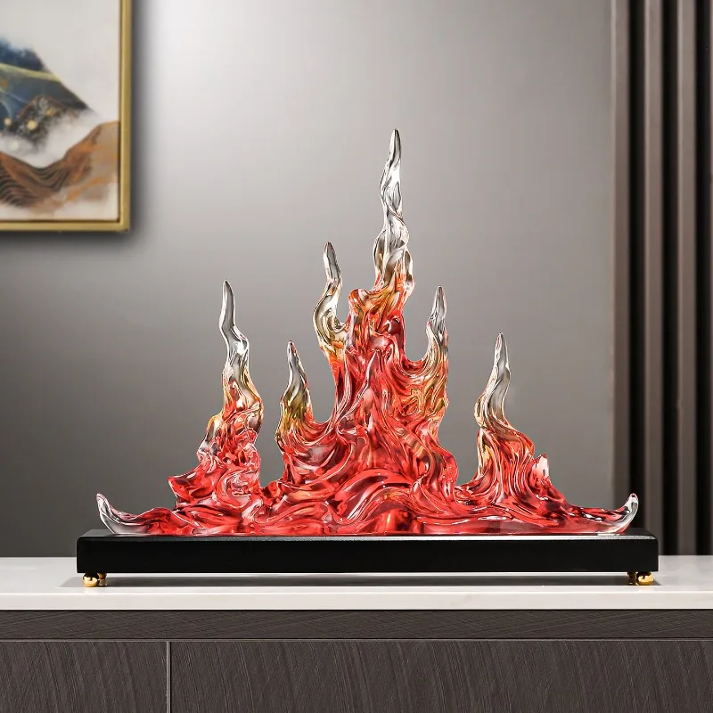 Red And Vibrant Decorations,Resin Living Room Foyer, TV Cabinet,Office Front Desk,Desktop, Flame Statuette,Decoration Gifts
Red And Vibrant Decorations,Resin Living Room Foyer, TV Cabinet,Office Front Desk,Desktop, Flame Statuette,Decoration Gifts
