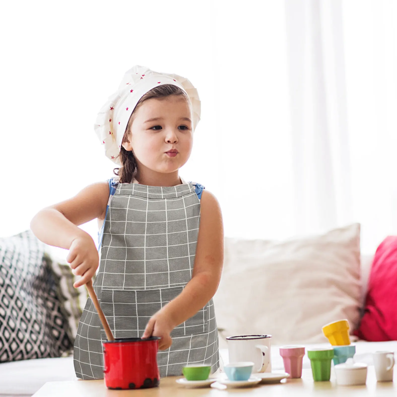 2Pcs Cotton Parent- Apron with Pockets Perfect for Cooking Baking Gardening DIY Projects Parent- Apron
2Pcs Cotton Parent- Apron with Pockets Perfect for Cooking Baking Gardening DIY Projects Parent- Apron