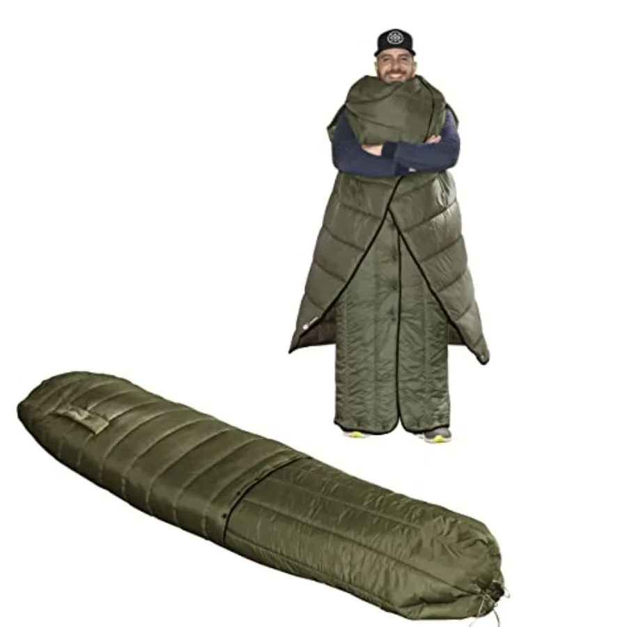 Hammock Top Quilt with Footbox for Backpacking and Hiking, Lightweight and Portable Sleeping Quilt in Nylon, Olive Green, Ultra
Hammock Top Quilt with Footbox for Backpacking and Hiking, Lightweight and Portable Sleeping Quilt in Nylon, Olive Green, Ultra