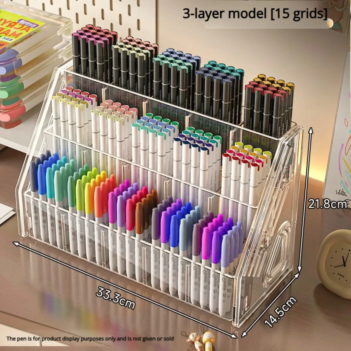 Acrylic Desk Organizer Large Capacity Pencil Holder Multi Compartment Storage Rack Stationery Organizer Desktop Clutter Solution
Acrylic Desk Organizer Large Capacity Pencil Holder Multi Compartment Storage Rack Stationery Organizer Desktop Clutter Solution