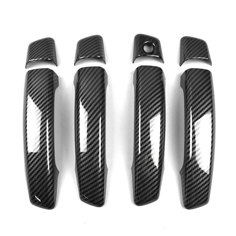 Auto Accessories Carbon Fiber ABS Car Exterior Door Handle Door Cover Trim Decals For A3 8V 2014-2018
Auto Accessories Carbon Fiber ABS Car Exterior Door Handle Door Cover Trim Decals For A3 8V 2014-2018