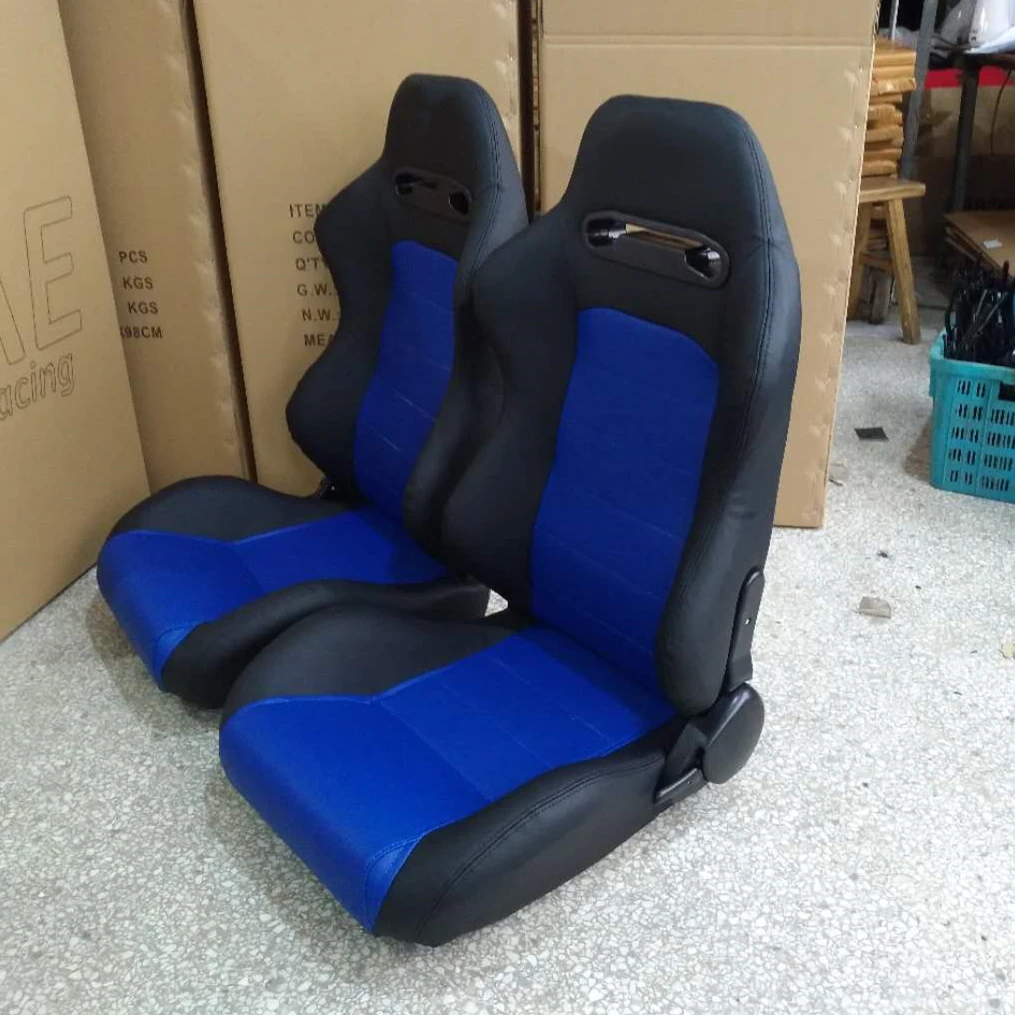 JBR1013 Adjustable Racing Sports Car Seat In Blue BLACK Plastic Car Seat Fitment Modified Adjustable Car Seats
JBR1013 Adjustable Racing Sports Car Seat In Blue BLACK Plastic Car Seat Fitment Modified Adjustable Car Seats
