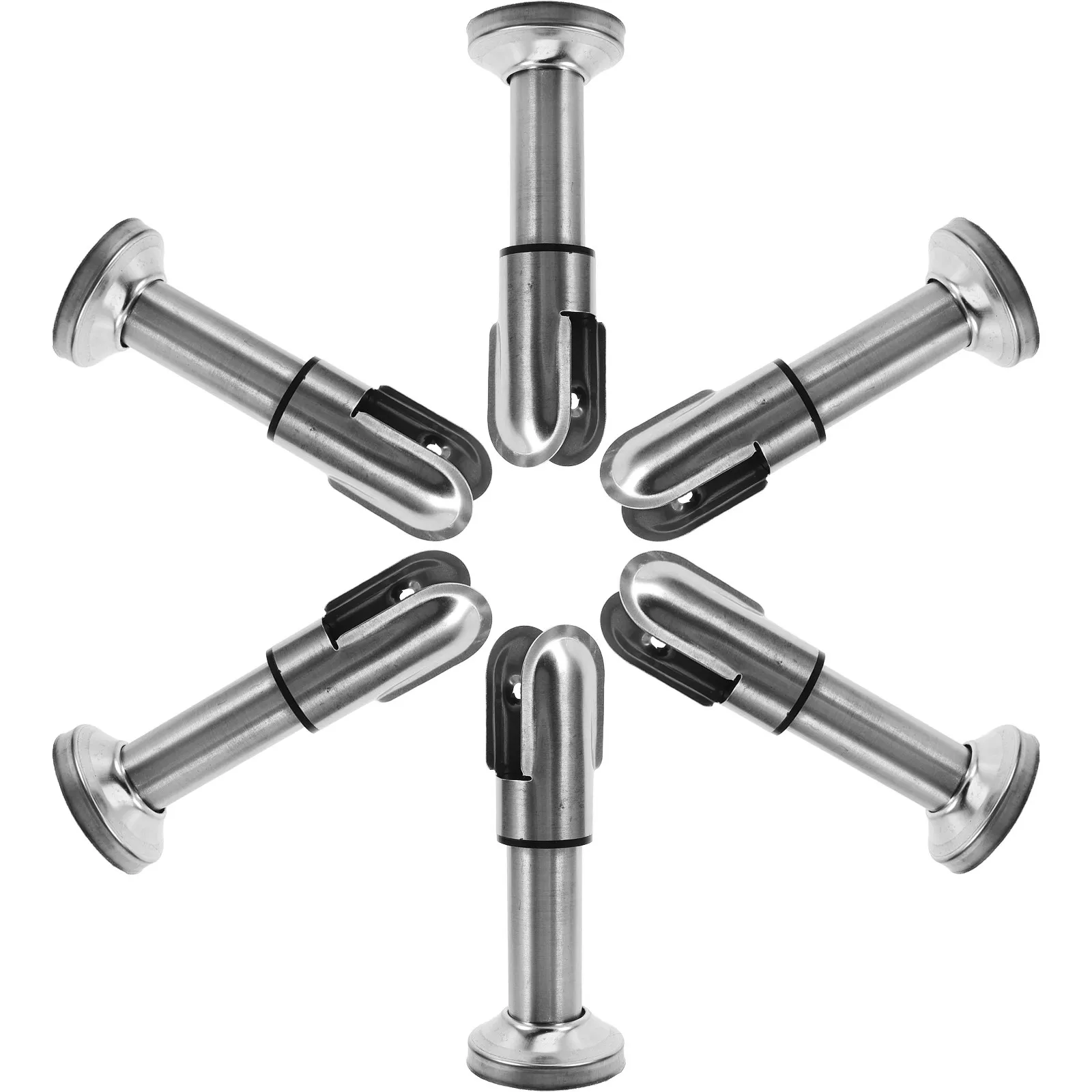 6Pcs Public Toilet Partition Brackets Heavy Duty Metal Bathroom Partition Support Feet for Restroom Stability Hardware
6Pcs Public Toilet Partition Brackets Heavy Duty Metal Bathroom Partition Support Feet for Restroom Stability Hardware