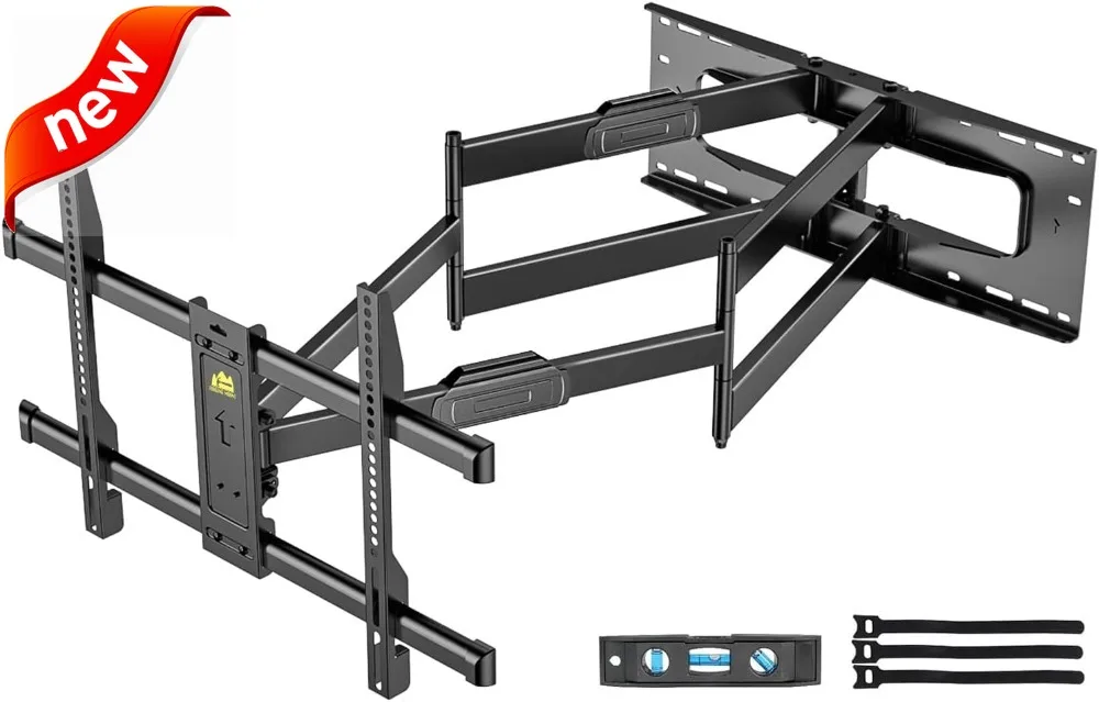 Heavy Duty Long Arm TV Wall Mount Full Motion Swivel Tilt for 50-90 Inch Screens Holds 198lbs VESA 600x400
Heavy Duty Long Arm TV Wall Mount Full Motion Swivel Tilt for 50-90 Inch Screens Holds 198lbs VESA 600x400