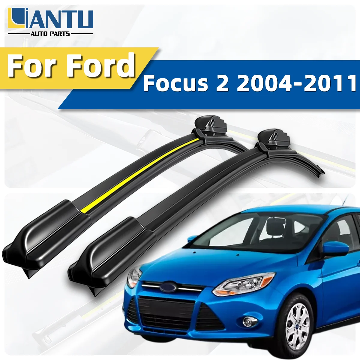 2pcs Front Wipers Blade For Ford Focus 2 2004-2011 Car Windshield Wiper Premium Accessories Quiet Operation Long Lasting
2pcs Front Wipers Blade For Ford Focus 2 2004-2011 Car Windshield Wiper Premium Accessories Quiet Operation Long Lasting