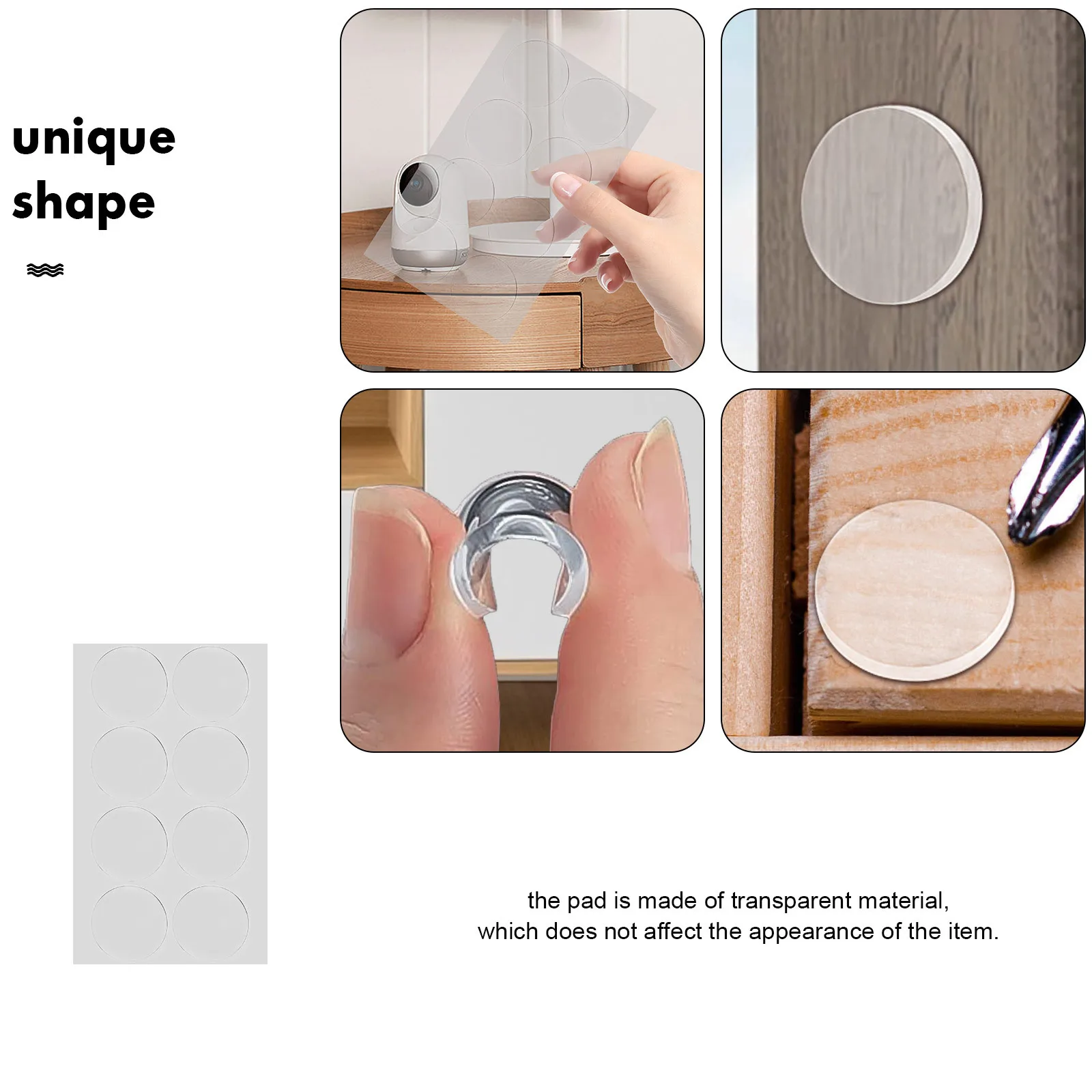 80 Pcs Clear Bumper Pads Cabinet Dots Furniture Bumpers Telephone Glass Table Protector Top
80 Pcs Clear Bumper Pads Cabinet Dots Furniture Bumpers Telephone Glass Table Protector Top
