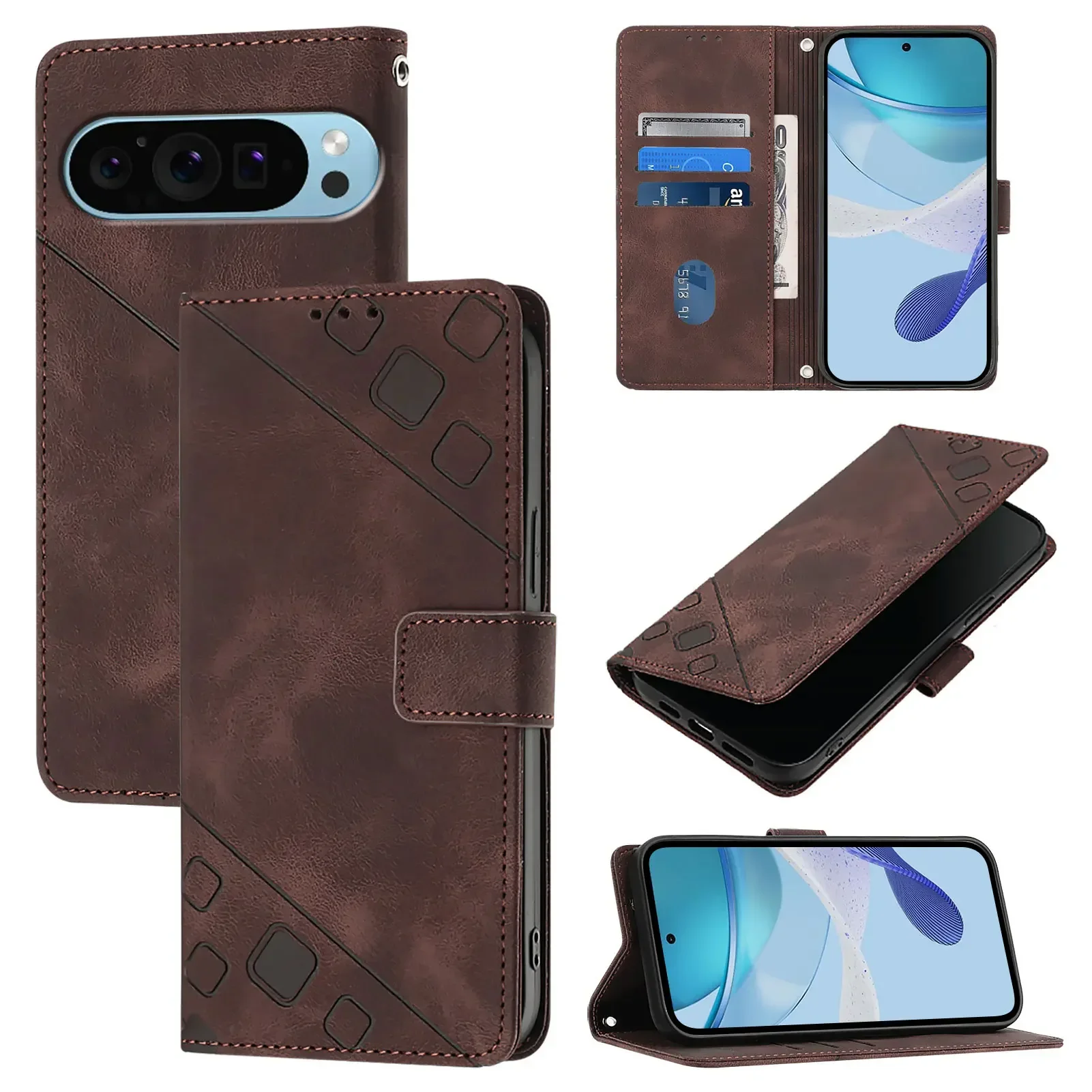 For Google Pixel 9 5G Holder Case PU Leather Card Pocket Case for Pixel 9 5G Full Protection Phone Cover Case for Google Pixel 9
For Google Pixel 9 5G Holder Case PU Leather Card Pocket Case for Pixel 9 5G Full Protection Phone Cover Case for Google Pixel 9