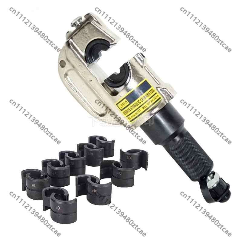 Split Type Electric Hydraulic CrimpingToolSuitable for 50‑400mm²Cables Manual Crimping Pliers Without Pump for Cable Connecting
Split Type Electric Hydraulic CrimpingToolSuitable for 50‑400mm²Cables Manual Crimping Pliers Without Pump for Cable Connecting