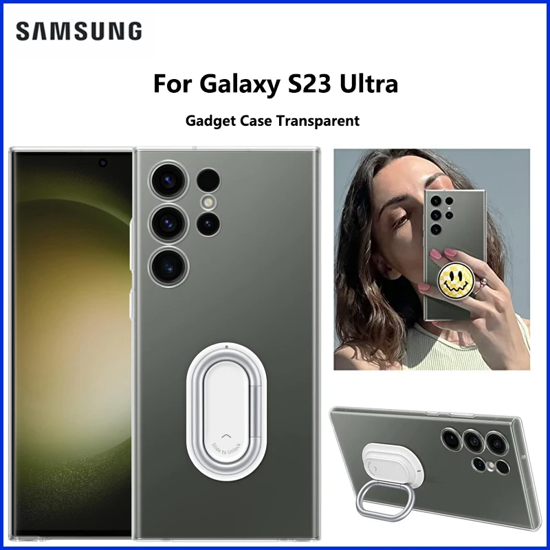Original Official Samsung Galaxy S23 Ultra Clear Gadget Phone Case Protective Transparency EF-XS918
Original Official Samsung Galaxy S23 Ultra Clear Gadget Phone Case Protective Transparency EF-XS918