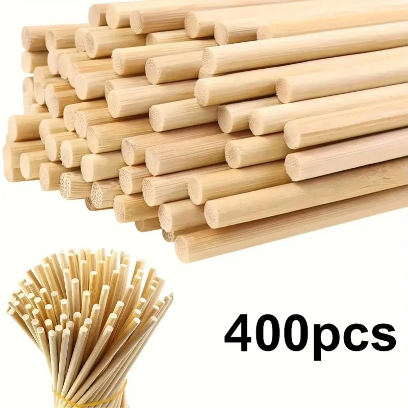 250/400Pcs Dowel Rods Wooden Dowels Craft Wood Sticks Unfinished Natural Bamboo Sticks for Flower Bouquet Crafts and DIYers
250/400Pcs Dowel Rods Wooden Dowels Craft Wood Sticks Unfinished Natural Bamboo Sticks for Flower Bouquet Crafts and DIYers