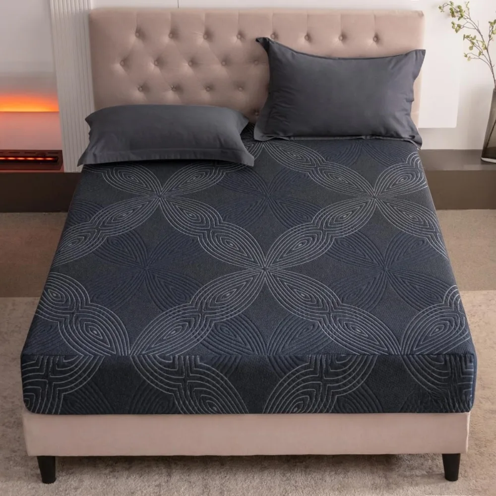 10 Inch Memory Foam Mattress in a Box,Gel Memory Foam for Cool Sleep&Pressure Relief,Made in USA,CertiPUR-US Certified
10 Inch Memory Foam Mattress in a Box,Gel Memory Foam for Cool Sleep&Pressure Relief,Made in USA,CertiPUR-US Certified