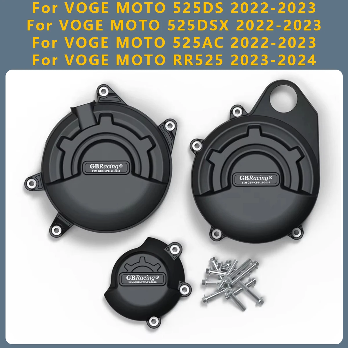 Motorcycle Engine Cover Clutch Cover Protection Set Accessories For VOGE MOTO 525DS 525DSX 2022-2023 525AC RR525 2023-2024 525
Motorcycle Engine Cover Clutch Cover Protection Set Accessories For VOGE MOTO 525DS 525DSX 2022-2023 525AC RR525 2023-2024 525