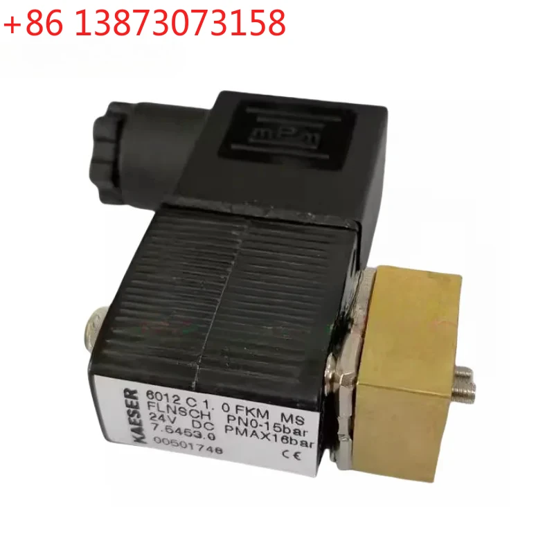 Электромагнитный клапан 7.5453.1 7.5453.0 DC24V, запасные части для компрессоров Kaeser
Электромагнитный клапан 7.5453.1 7.5453.0 DC24V, запасные части для компрессоров Kaeser