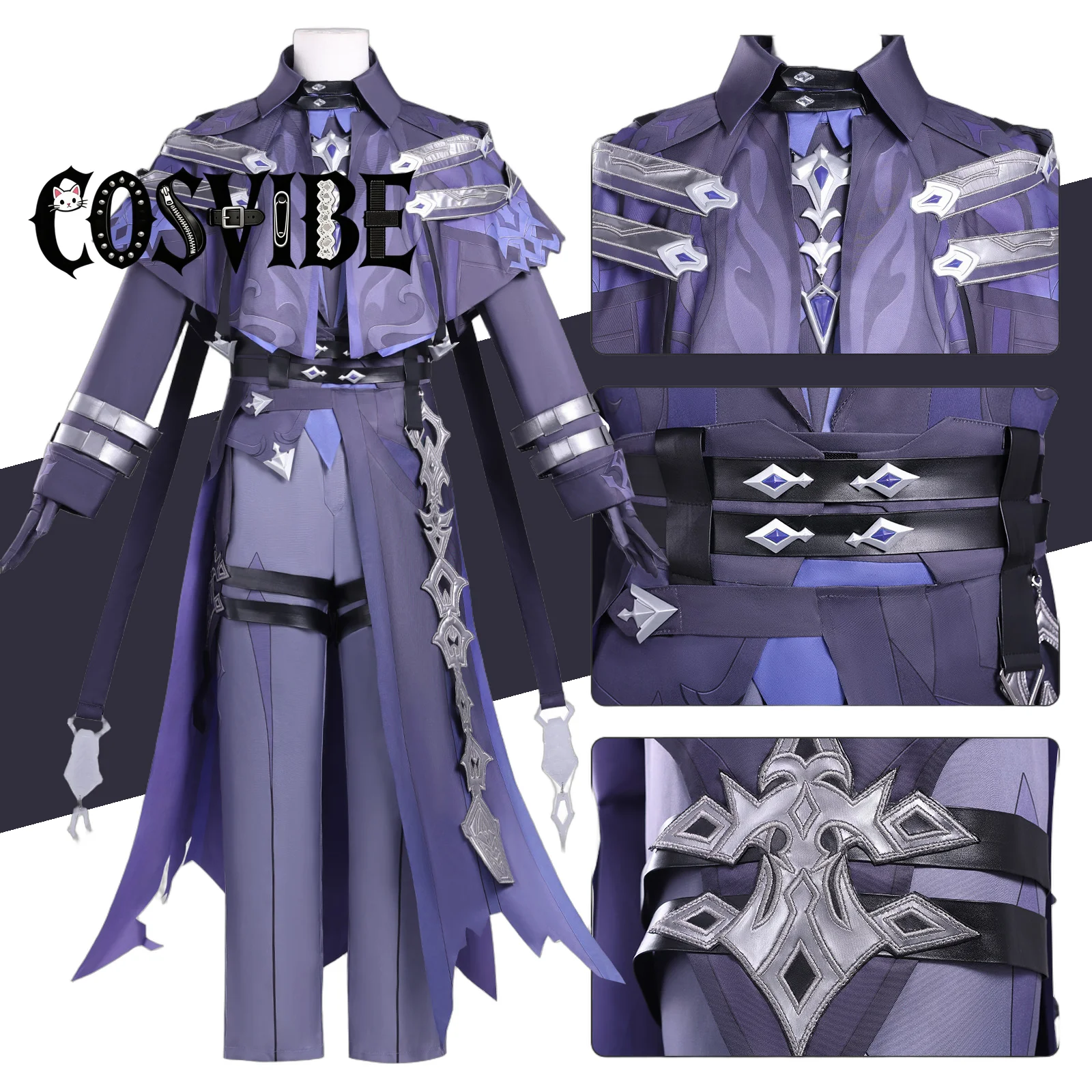 Game Genshin Impact Kyryll Chudomirovich Flins Cosplay Costume Outfit Halloween Comic Role Play Uniform Wig Shoes Prop
Game Genshin Impact Kyryll Chudomirovich Flins Cosplay Costume Outfit Halloween Comic Role Play Uniform Wig Shoes Prop
