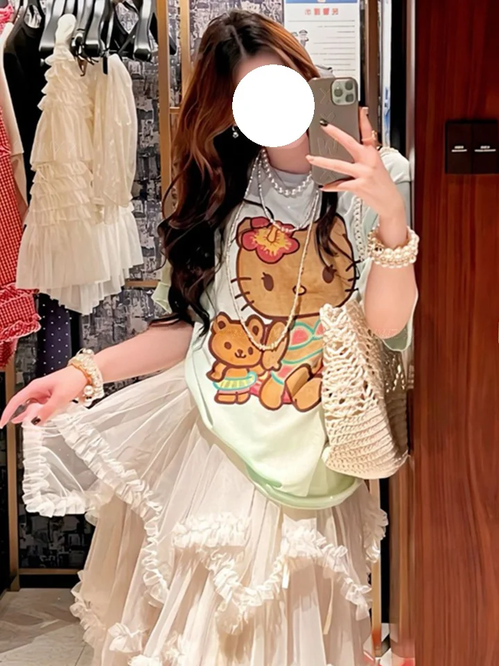 plus Size Women's Summer New Fashion round Neck Loose Print Short Sleeve T-Shirt Top Style Casual Comfortable Inner Wear
plus Size Women's Summer New Fashion round Neck Loose Print Short Sleeve T-Shirt Top Style Casual Comfortable Inner Wear