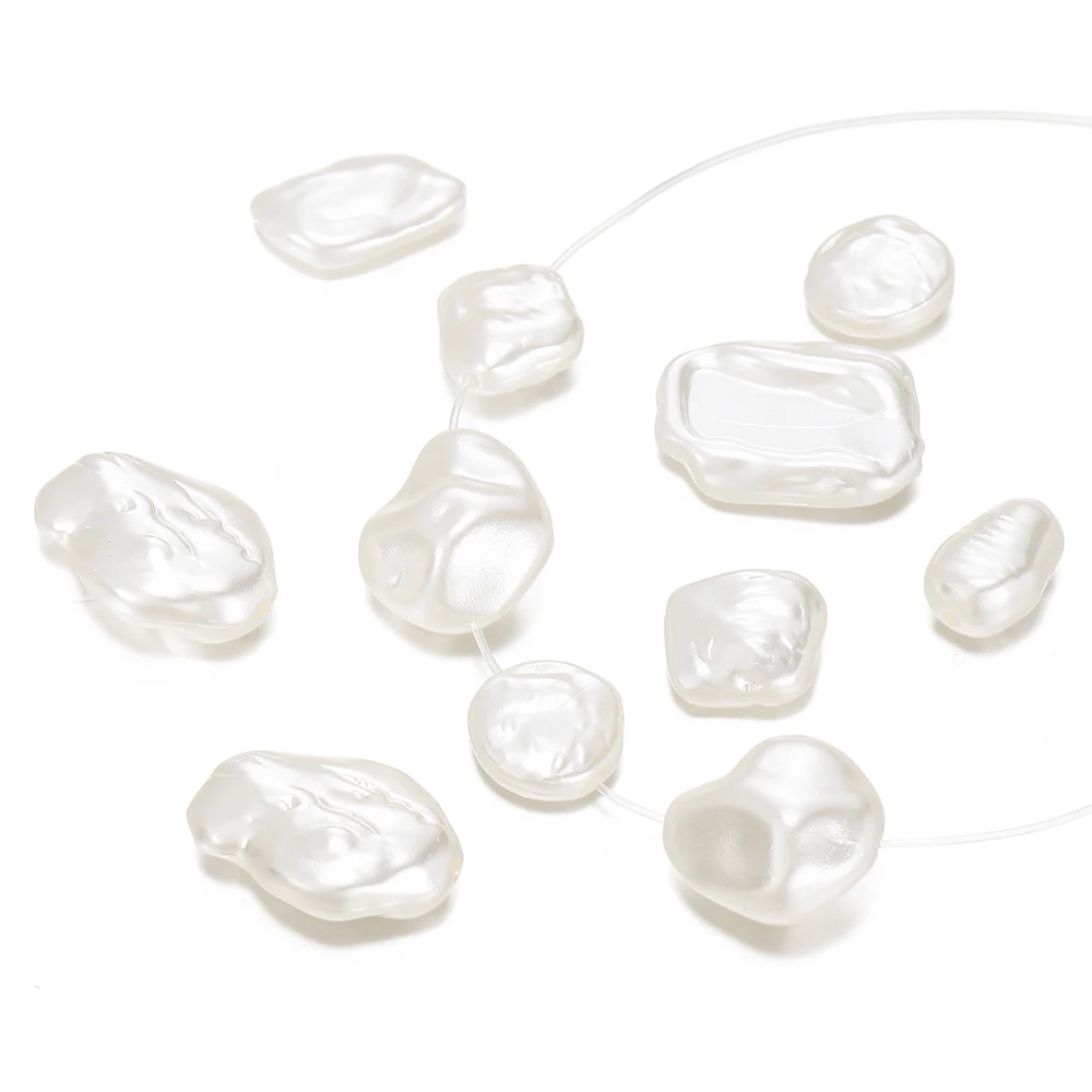 10Pcs/Lot Baroque Style ABS Pearl Beads Charms Irregular Pendant for Earrings Bracelet Necklace Hairclip DIY Jewelry Making
10Pcs/Lot Baroque Style ABS Pearl Beads Charms Irregular Pendant for Earrings Bracelet Necklace Hairclip DIY Jewelry Making