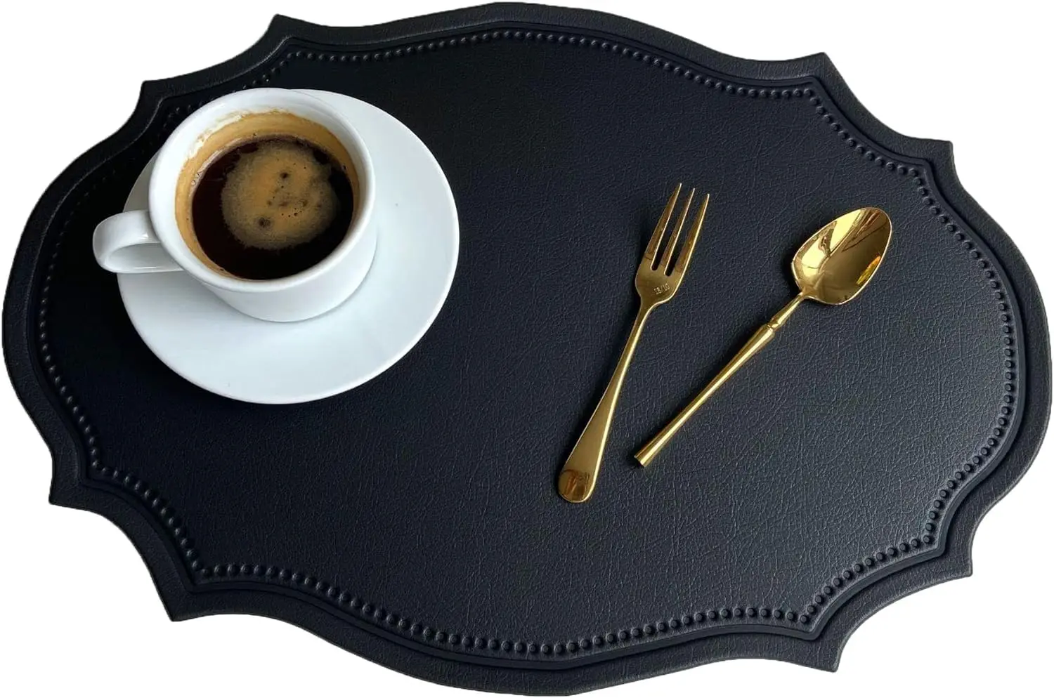 Double-Texture Faux Leather Oval Placemats Washable Heat Insulation Mats Watertight and Non-Slip for Home Kitchen 12x17 Inch
Double-Texture Faux Leather Oval Placemats Washable Heat Insulation Mats Watertight and Non-Slip for Home Kitchen 12x17 Inch