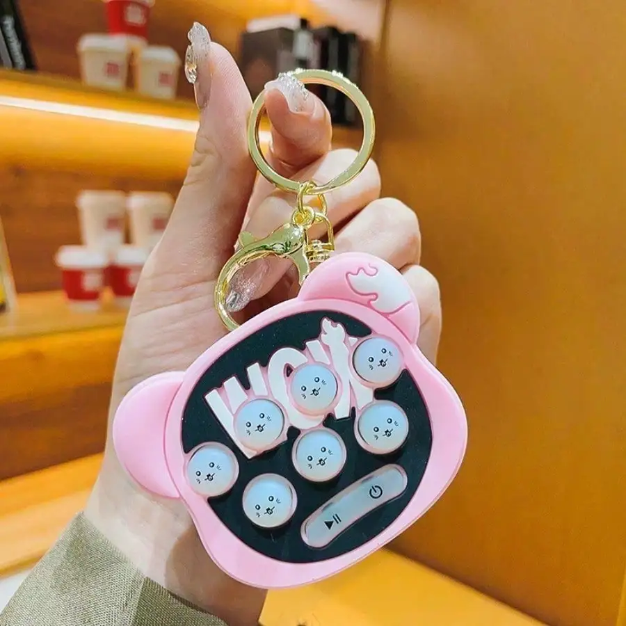 Cute Bear & Hamster Bag Charm Keychain, Portable Everyday Trinket, Sweet Stocking Stuffer For Casual Outings
Cute Bear & Hamster Bag Charm Keychain, Portable Everyday Trinket, Sweet Stocking Stuffer For Casual Outings