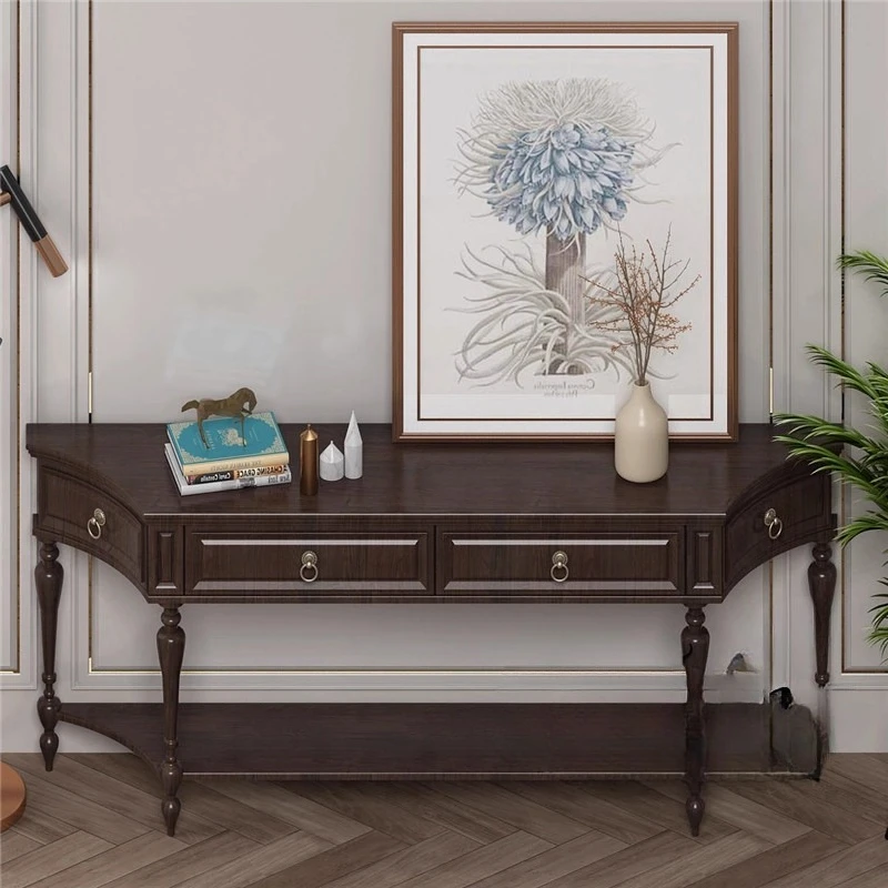 X-S solid wood light luxury entrance cabinet, sofa back few side cabinets against the wall HG
X-S solid wood light luxury entrance cabinet, sofa back few side cabinets against the wall HG
