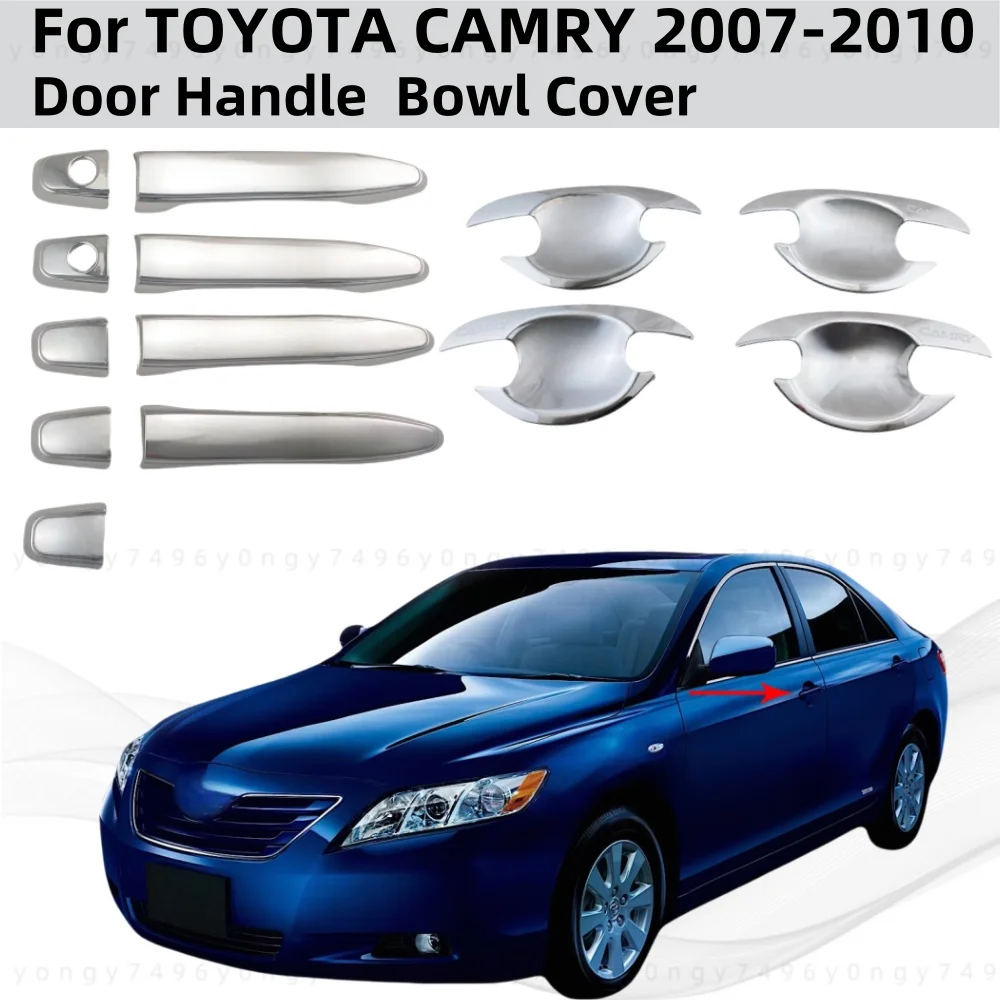 For TOYOTA CAMRY 2007 2008 2009 2010 New ABS Chrome Silver Car Accessory Styling Door Handle Covers Bwol Cover Trim Paste Style
For TOYOTA CAMRY 2007 2008 2009 2010 New ABS Chrome Silver Car Accessory Styling Door Handle Covers Bwol Cover Trim Paste Style
