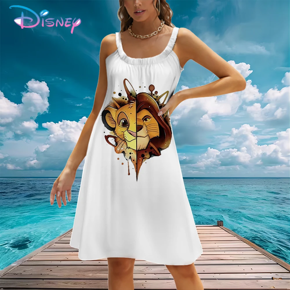 Sling Disney's The Lion King Women's Beach Dress Cool Kawaii Lovely Street Wear Y2k Elegant Party Dresses 2024 Leisure Summer
Sling Disney's The Lion King Women's Beach Dress Cool Kawaii Lovely Street Wear Y2k Elegant Party Dresses 2024 Leisure Summer