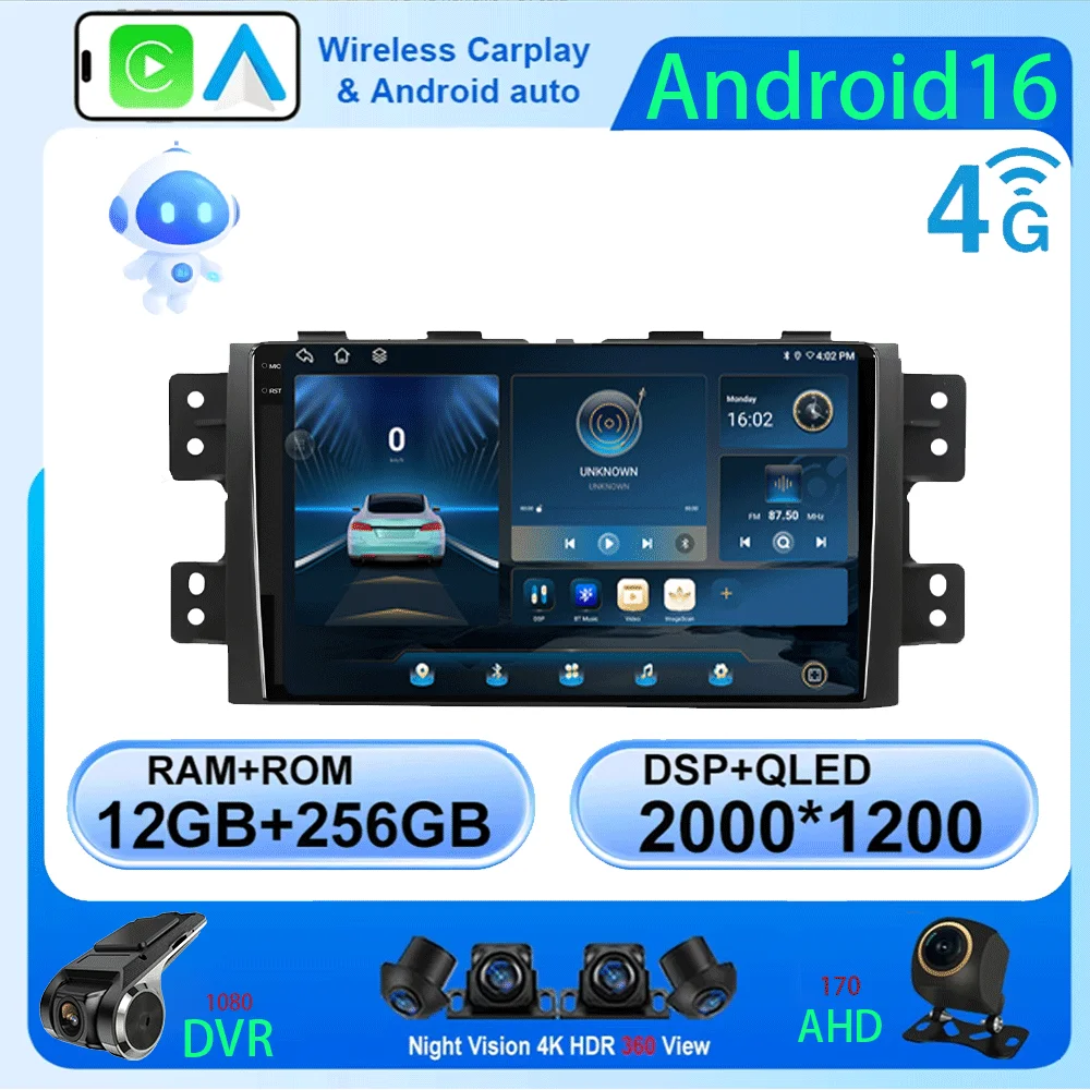 LJZN Android 16 For Kia Borrego Mohave 2008 - 2016 Car Radio Video Player Auto BT Multimedia GPS DSP Stereo No 2din DVD Carplay
LJZN Android 16 For Kia Borrego Mohave 2008 - 2016 Car Radio Video Player Auto BT Multimedia GPS DSP Stereo No 2din DVD Carplay