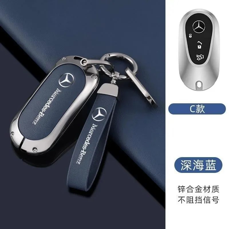 Leather For Mercedes Benz C E S Class GLC W206 W223 W214 E300 C260 C300 S450 S500 S400 Car Remote Smart Key Cover Case Protector
Leather For Mercedes Benz C E S Class GLC W206 W223 W214 E300 C260 C300 S450 S500 S400 Car Remote Smart Key Cover Case Protector