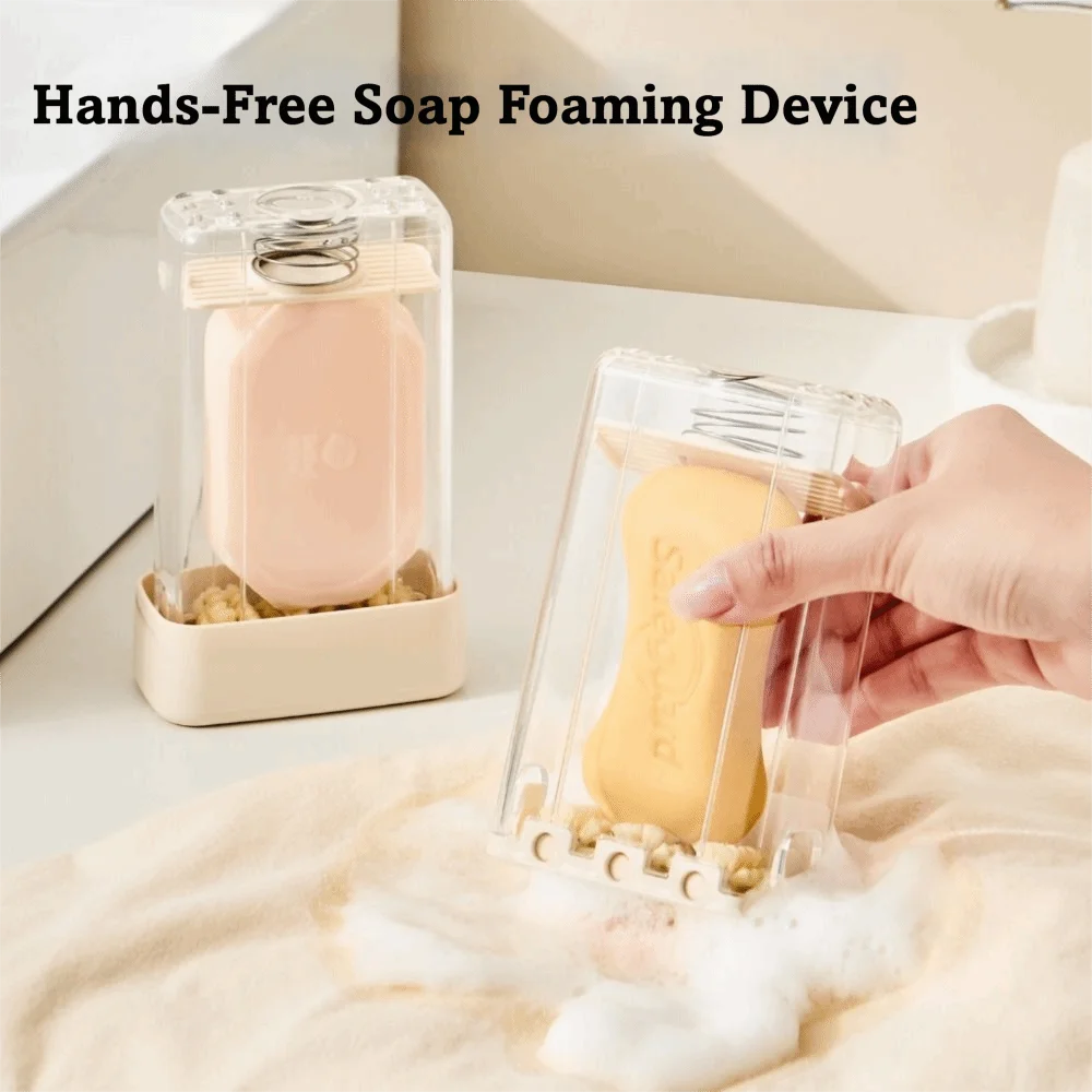 Holder Multifunctional Soap Foaming Box Eco-Friendly Plastic Soap Dispenser Portable Roller Type Soap Storage Box Outdoor
Holder Multifunctional Soap Foaming Box Eco-Friendly Plastic Soap Dispenser Portable Roller Type Soap Storage Box Outdoor