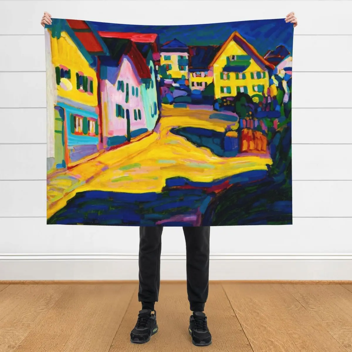Houses at Murnau by Kandinsky Throw Blanket Luxury Brand Designers Baby valentine gift ideas Blankets
Houses at Murnau by Kandinsky Throw Blanket Luxury Brand Designers Baby valentine gift ideas Blankets