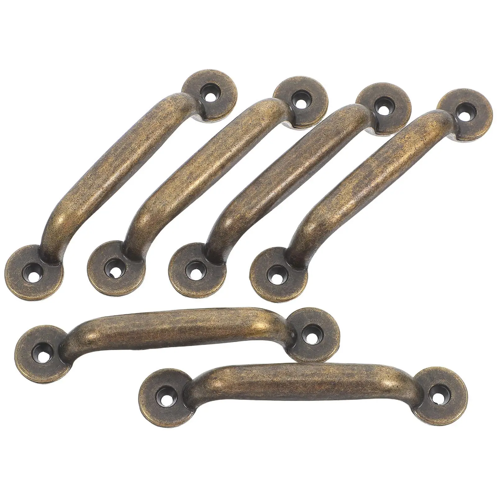 6 Pcs Drawer Handles Furniture Hardware Copper Finish Metal Wardrobe Door Knobs Vintage Cabinet
6 Pcs Drawer Handles Furniture Hardware Copper Finish Metal Wardrobe Door Knobs Vintage Cabinet