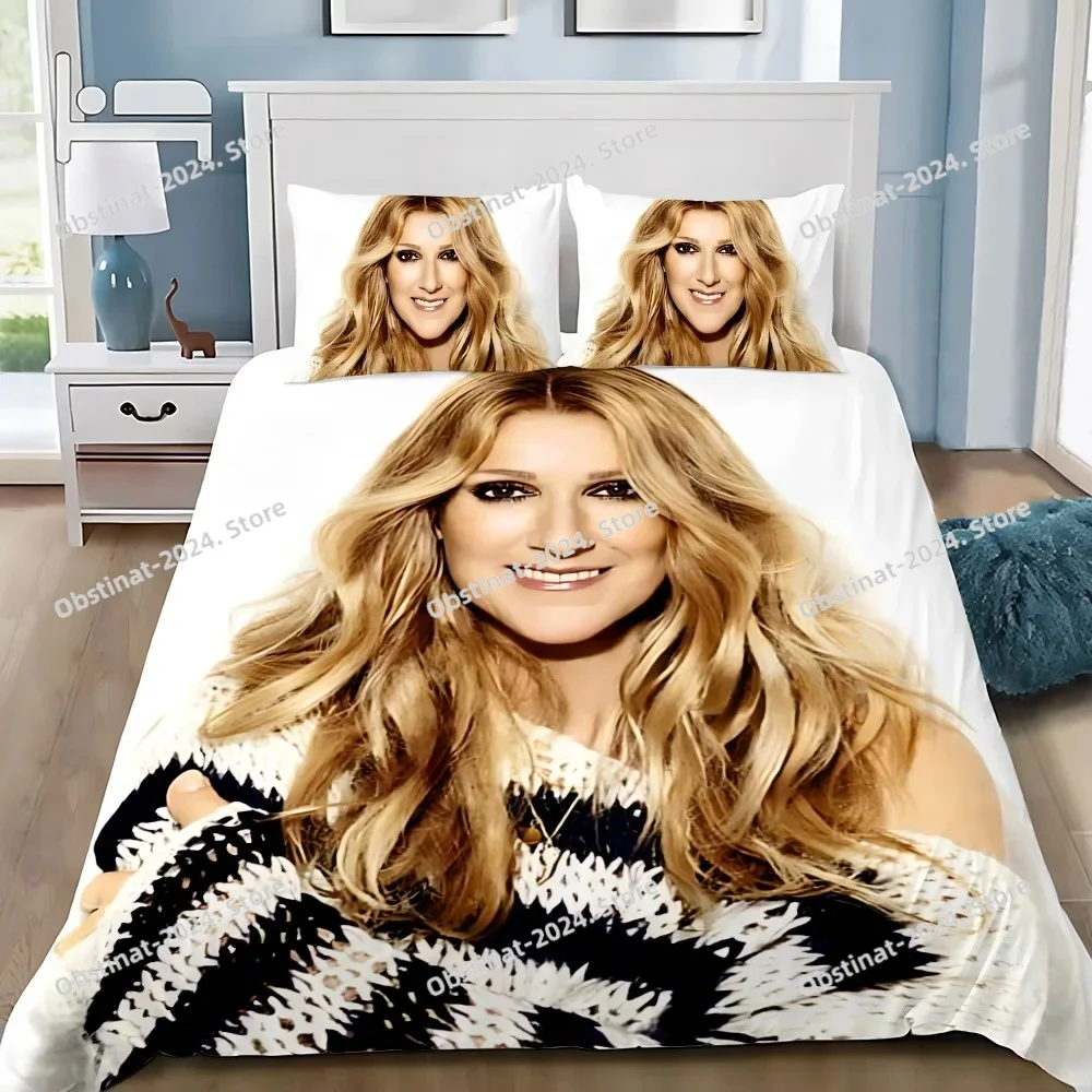 Duvet Cover Pillowcase Bedding Set Rapper C-CelineS Dion Adult BoyGirl Bedroom Decoration Children Gift Single Double Large Size
Duvet Cover Pillowcase Bedding Set Rapper C-CelineS Dion Adult BoyGirl Bedroom Decoration Children Gift Single Double Large Size