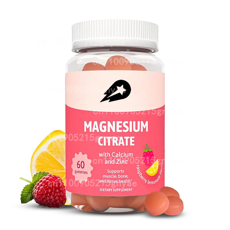 Glycine Magnesium Gummies 500mg - Adult Magnesium Supplement with Vitamin B6 for Muscle Support - Strawberry Flavor, 60 Gummies
Glycine Magnesium Gummies 500mg - Adult Magnesium Supplement with Vitamin B6 for Muscle Support - Strawberry Flavor, 60 Gummies