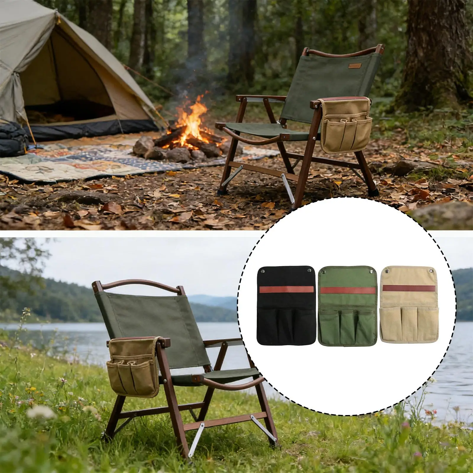 Camping Chair Armrest Storage Bag Home Travel Recliners Side Pouch Organizer
Camping Chair Armrest Storage Bag Home Travel Recliners Side Pouch Organizer