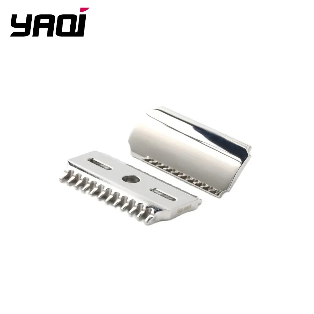 YAQI Vostok 70OC Safety Razor Head 316 Stainless Steel Polished Dual Comb with 0.7mm Blade Gap for Smooth Shaving
YAQI Vostok 70OC Safety Razor Head 316 Stainless Steel Polished Dual Comb with 0.7mm Blade Gap for Smooth Shaving