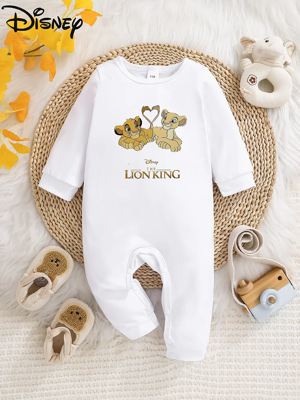Authorized Potdemiel Lion King Baby Long Sleeve Romper Cute prints, soft fabric, ideal for party outfits.
Authorized Potdemiel Lion King Baby Long Sleeve Romper Cute prints, soft fabric, ideal for party outfits.