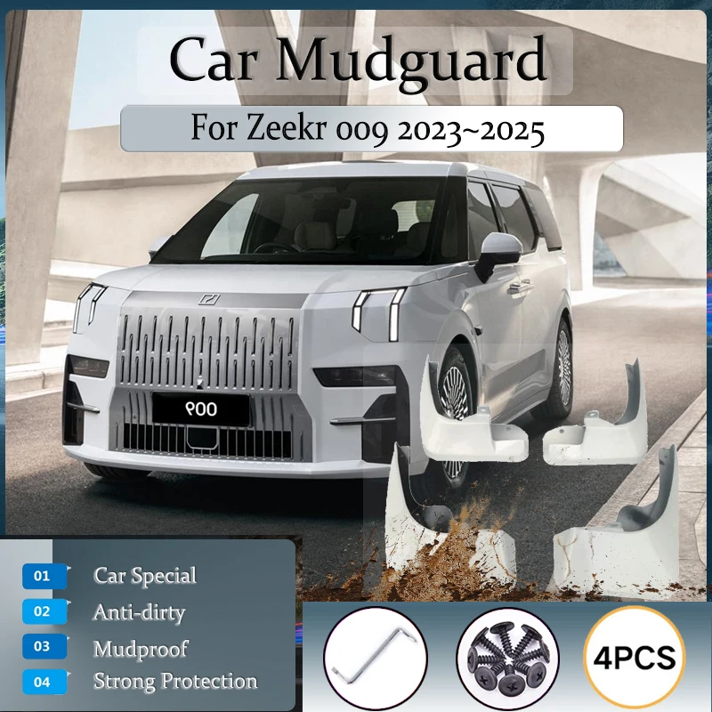 Автомобильные Брызговики для Zeekr 009 2023 2024 2025, брызговики от брызг, Внешние детали колеса, автомобильные аксессуары
Автомобильные Брызговики для Zeekr 009 2023 2024 2025, брызговики от брызг, Внешние детали колеса, автомобильные аксессуары