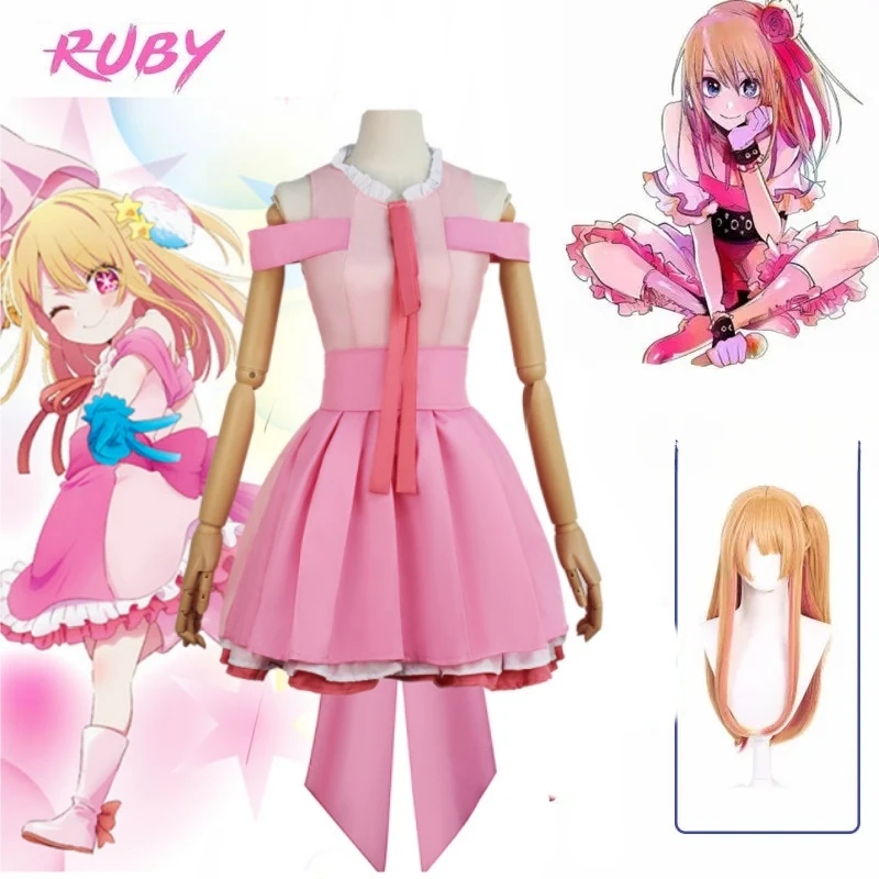 Костюм для косплея из аниме Oshi No Ko Hoshino Ruby, платье для косплея Hoshino Ruby, милый костюм для девочек, платье лолиты для съемки
Костюм для косплея из аниме Oshi No Ko Hoshino Ruby, платье для косплея Hoshino Ruby, милый костюм для девочек, платье лолиты для съемки