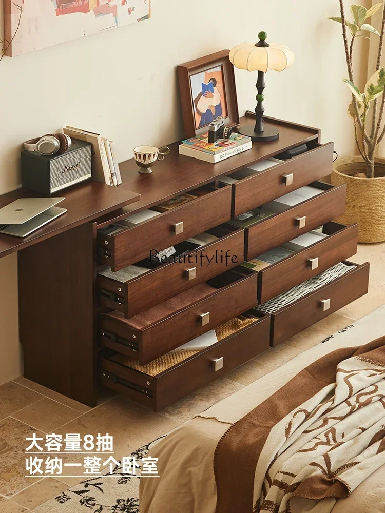 yj21 Light sandalwood antique all solid wood dresser chest bedroom storage locker
yj21 Light sandalwood antique all solid wood dresser chest bedroom storage locker