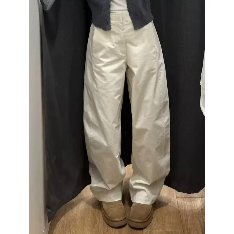 PopPopAmerican Style Retro Casual Pants Women's 2025 New Versatile Simple Loose Scythe Straight Leg Long Pants Floor-Length Jean
PopPopAmerican Style Retro Casual Pants Women's 2025 New Versatile Simple Loose Scythe Straight Leg Long Pants Floor-Length Jean