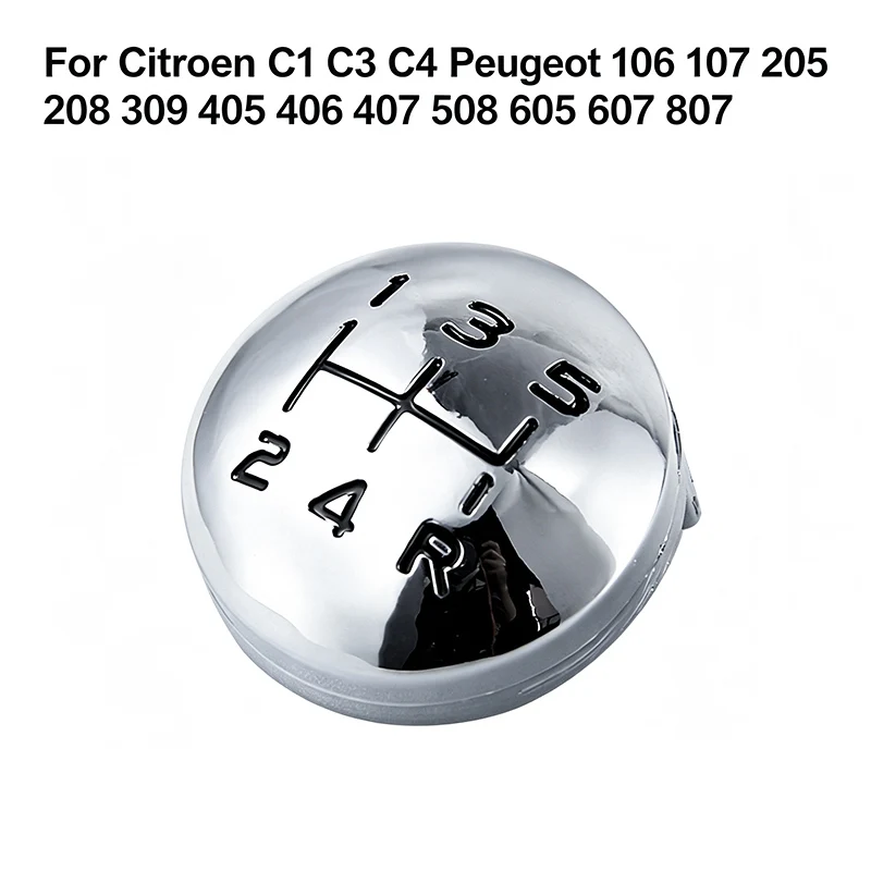 Gear Shift Knob Head Top Cover For For Citroen C1 C3 C4 Peugeot 106 107 205 206 207 306 307 308 309 405 406 407 508 605 607 807
Gear Shift Knob Head Top Cover For For Citroen C1 C3 C4 Peugeot 106 107 205 206 207 306 307 308 309 405 406 407 508 605 607 807