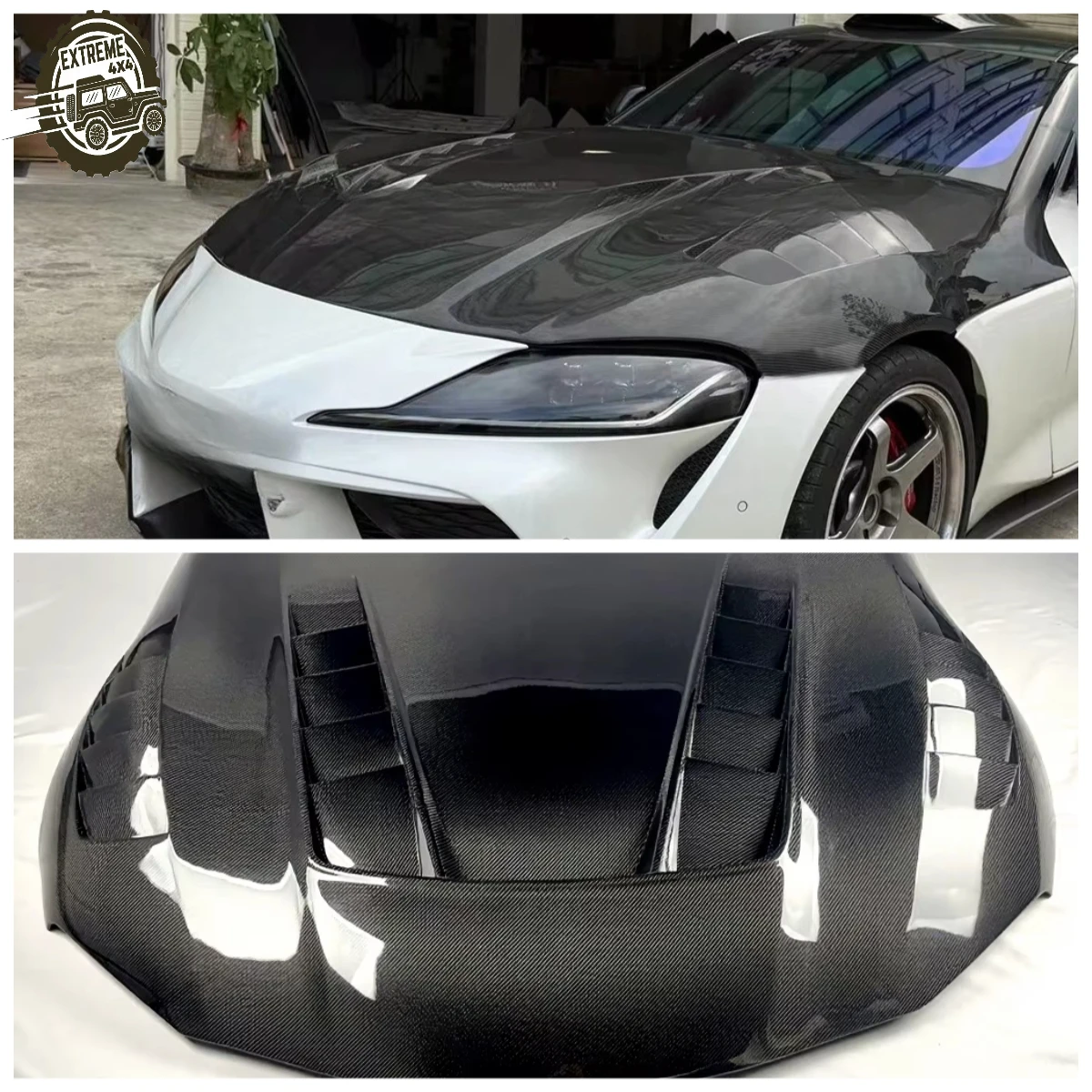 Wholesale Real Carbon Fiber Seibon Style Hood for Toyota Gr Supra A90 A91 Mk5 Hood Bonnet
Wholesale Real Carbon Fiber Seibon Style Hood for Toyota Gr Supra A90 A91 Mk5 Hood Bonnet